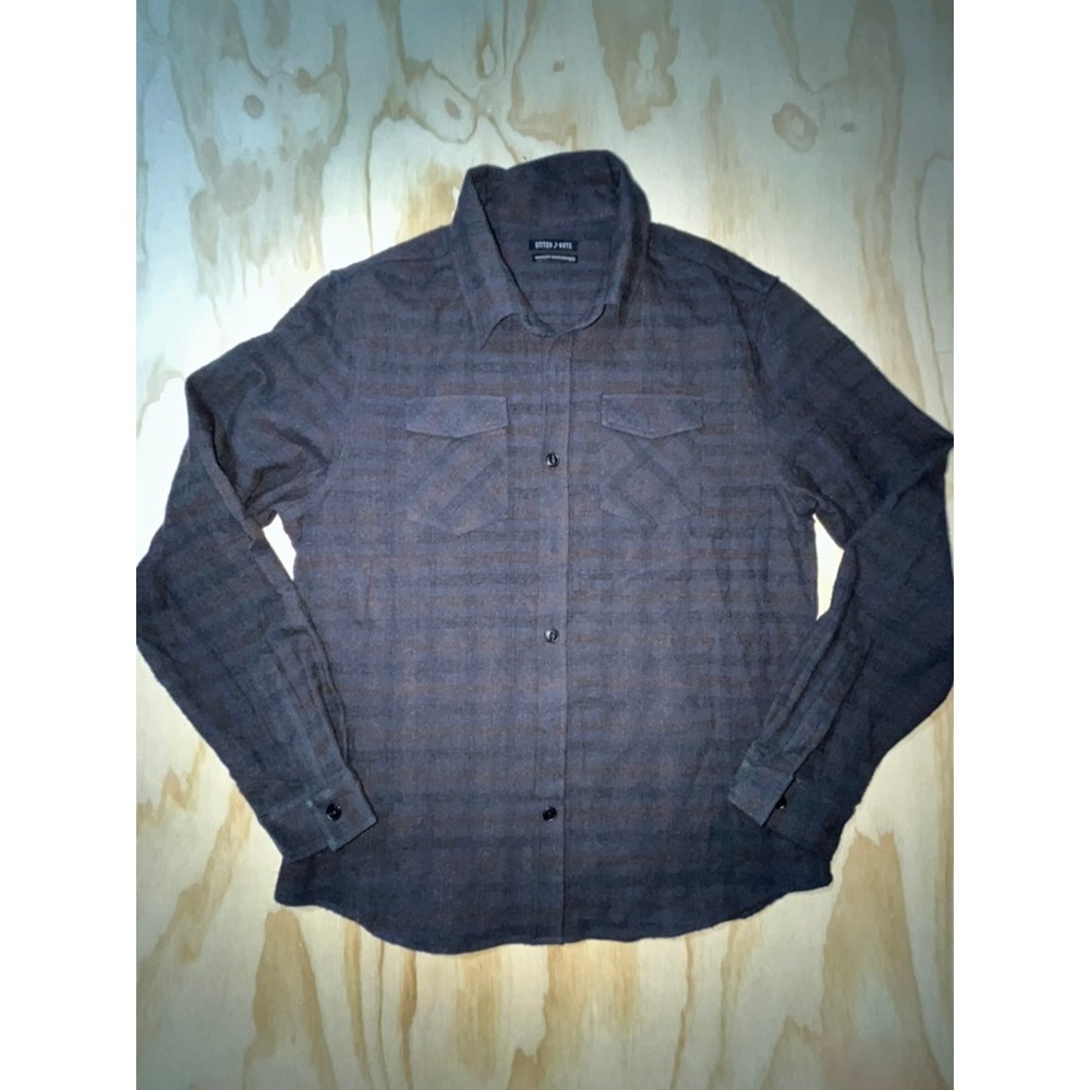Cotton‎ Traders Plaid Long Sleeve Button Up Shirt Mens XL